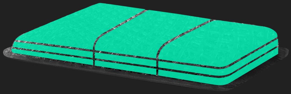 Illustration of a pad used for AERORISE technology